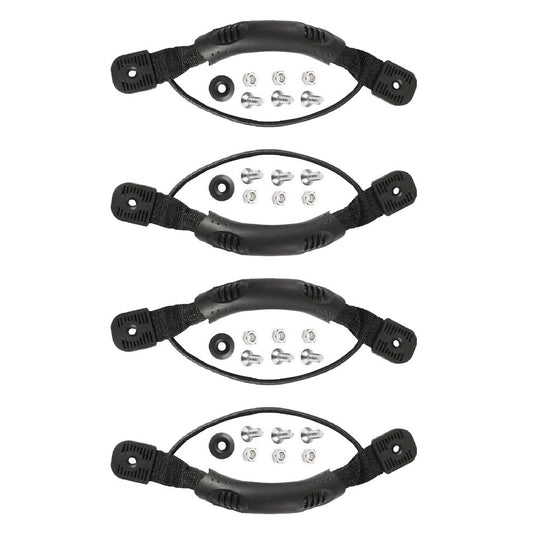 4x Side Mount Carry Handles with Screws Suitable For Kayak / Canoe / Boat Replacement-1