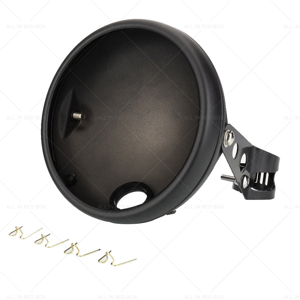 7inch Inch Motorcycle Head Light Bulb Bucket Housing Bracket Suitable For Harley-2