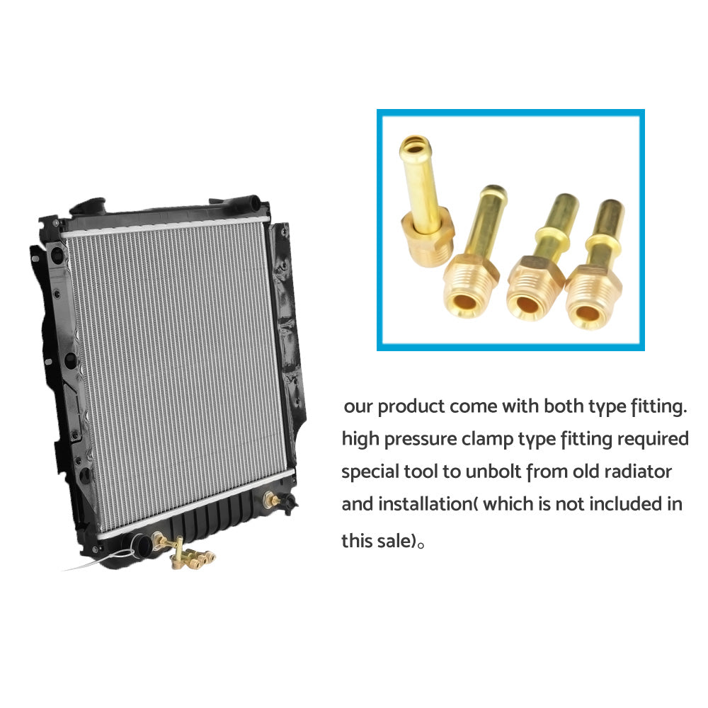 32MM HEAVY DUTY RADIATOR FIT JEEP WRANGLER YJ TJ RHD 4. 0L 6cyl AT MT 1987-2006?-4