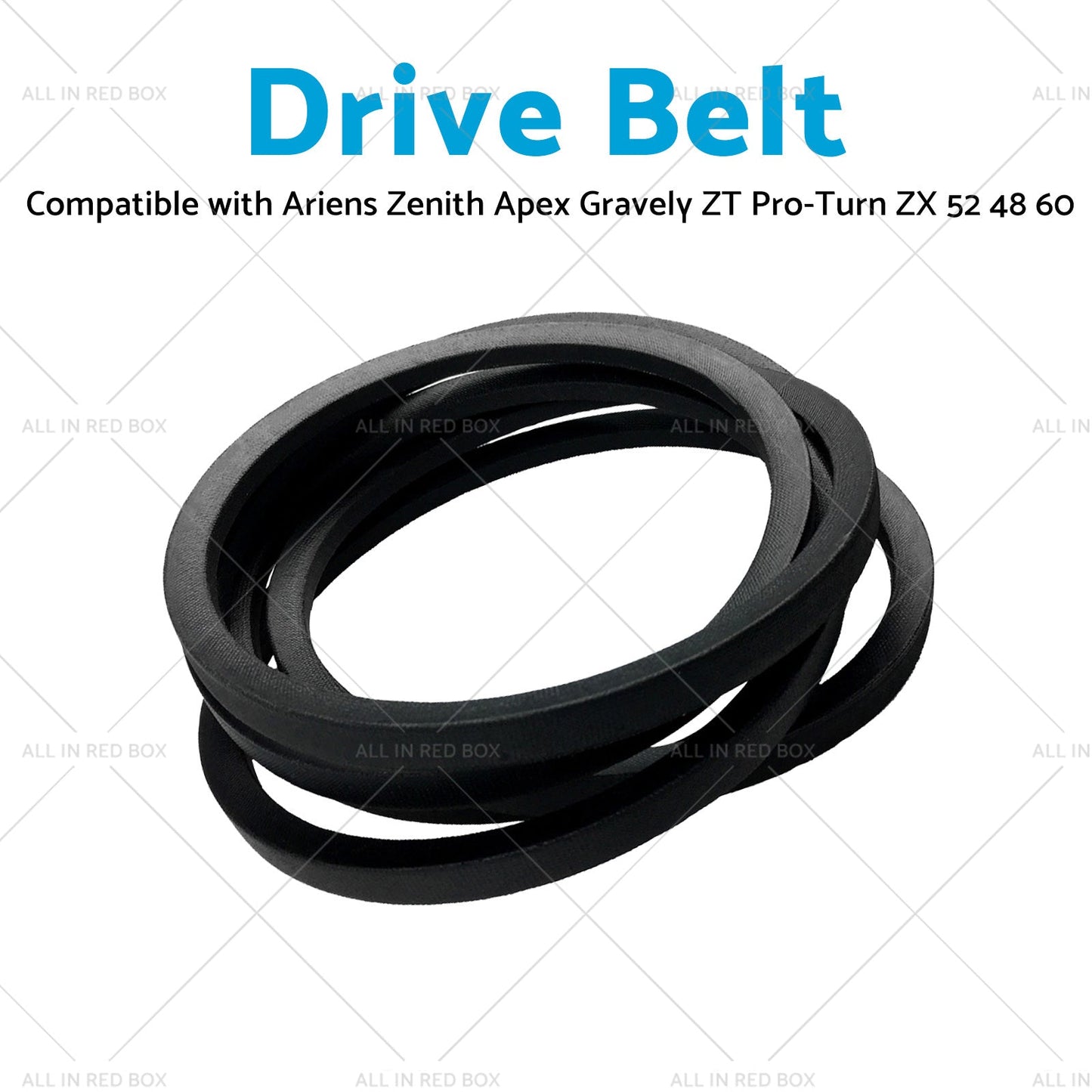 Drive Belt Suitable for Ariens Zenith Apex Gravely ZT Pro-Turn ZX 52 48 60-4