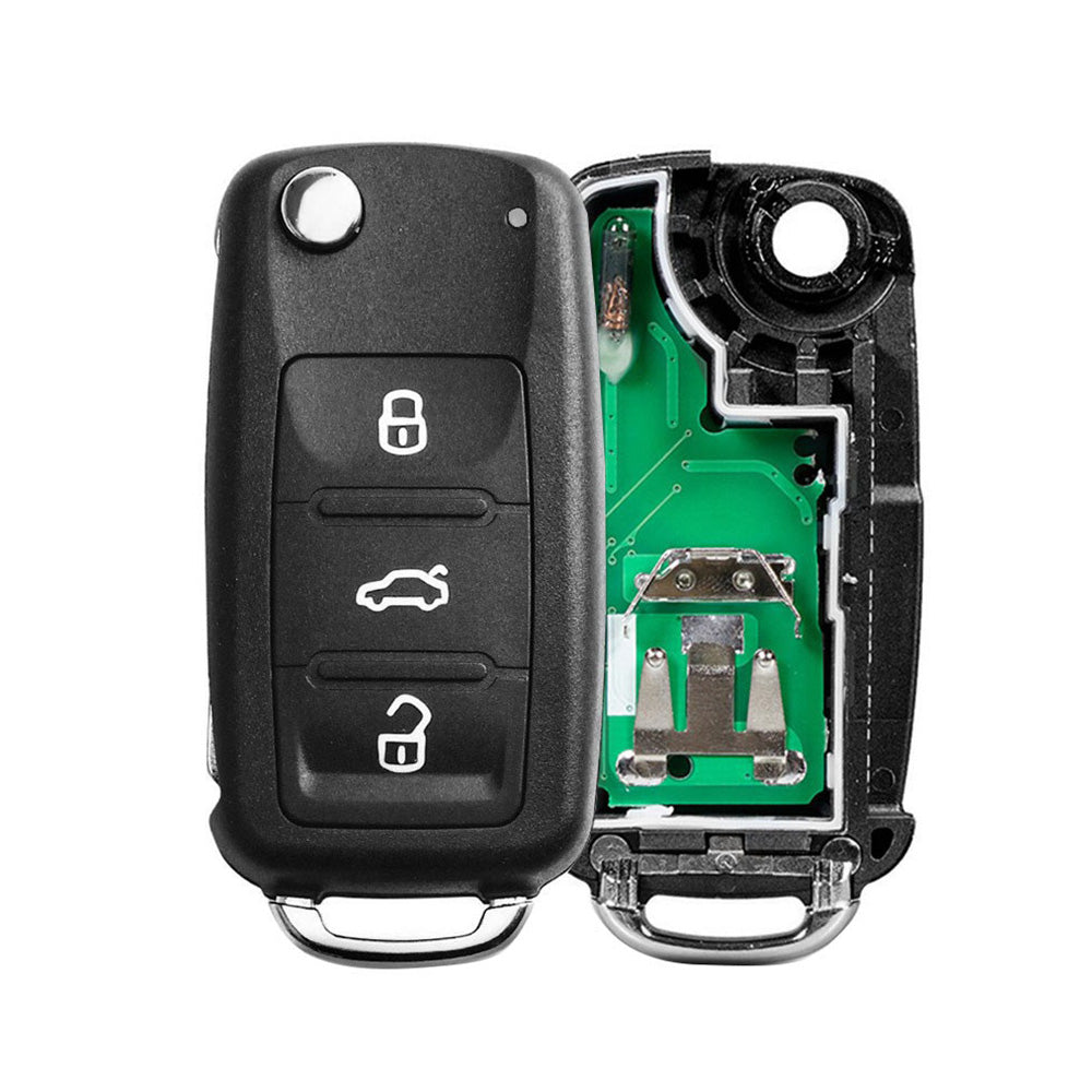 Complete Remote Key 433MHz Suitable For VW Beetle Golf Jetta Polo Tiguan Caddy-4