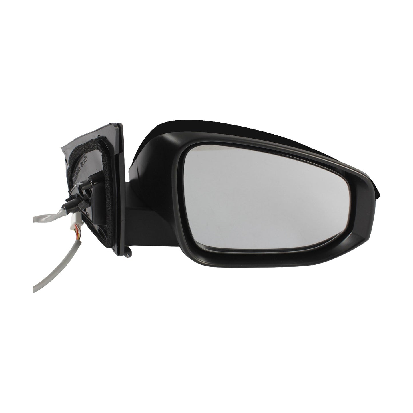 Black No Autofold Right Side Door Mirror Suitable for Toyota RAV4 2013-2018 No Autofold Function-0