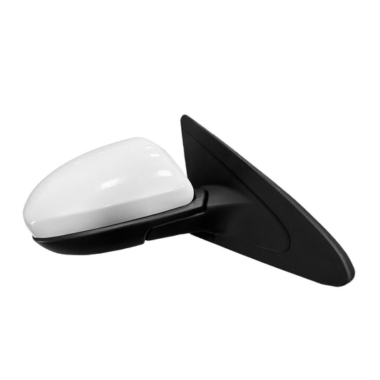 Right Door Mirror Suitable For Mazda 3 BL 2009-2013 White Without Indicator-1