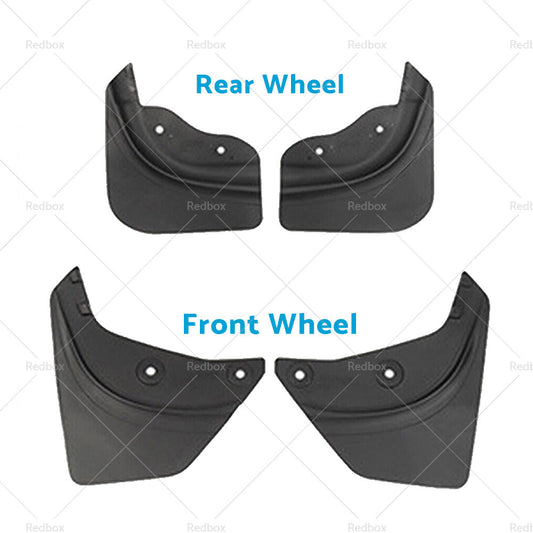 4Pcs FrontRear Mud Flaps Splash Guards Fender TPE Fits For Tesla Model Y-1