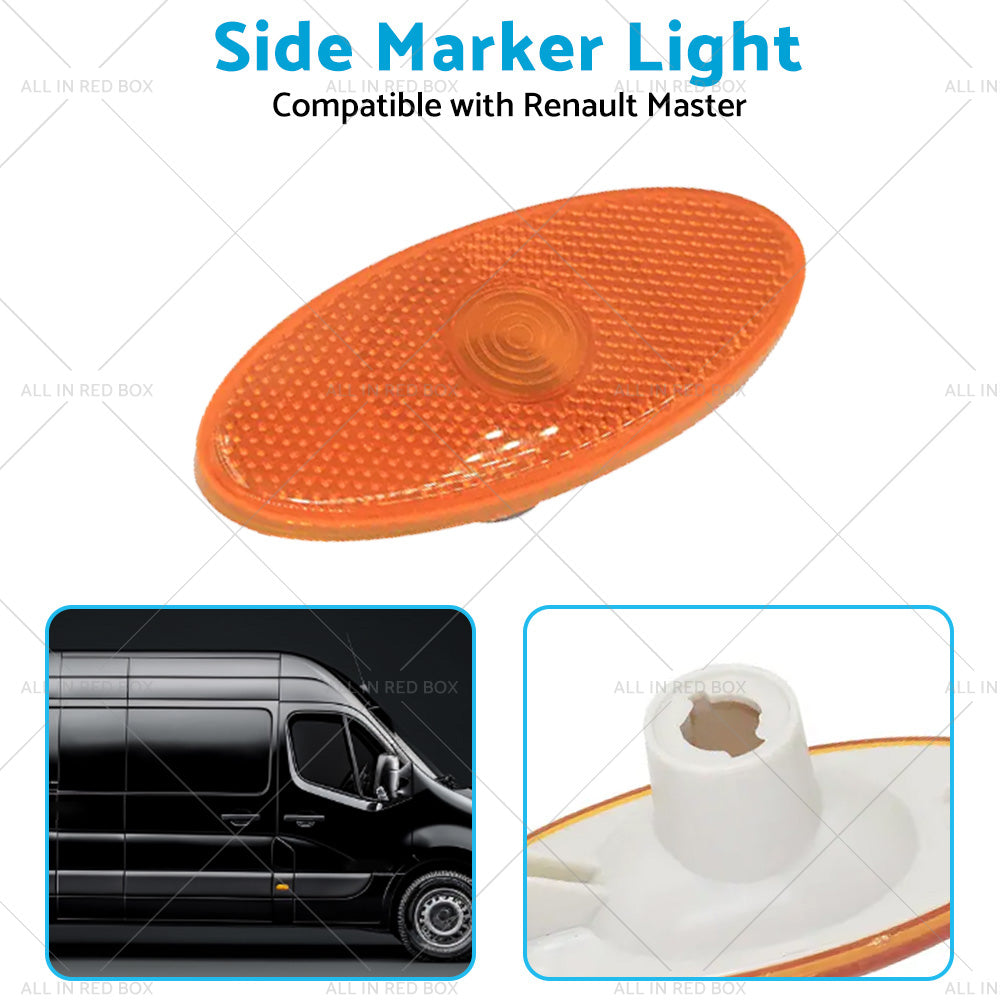 NEW Side Lamp Marker Light Side Moulding Trim Lamp Suitable for Renault Master-4
