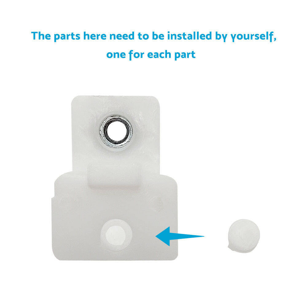 2x Left & Right Door Window Glass Track Clip Suitable For Isuzu D-Max Holden Colorado Rodeo 2002–2019-4