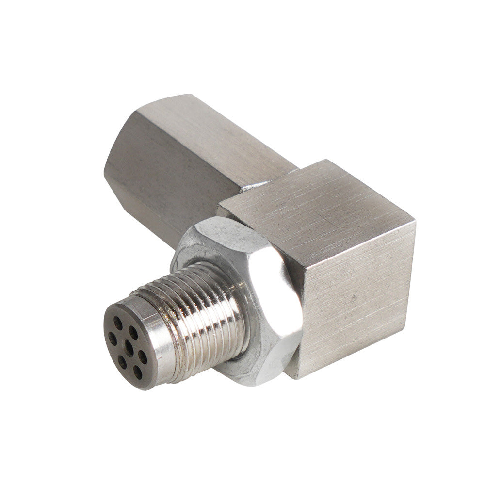 90 Degree Oxygen O2 Sensor Spacer Adapter CEL Eliminator Mini Cat Catalytic Converter-4