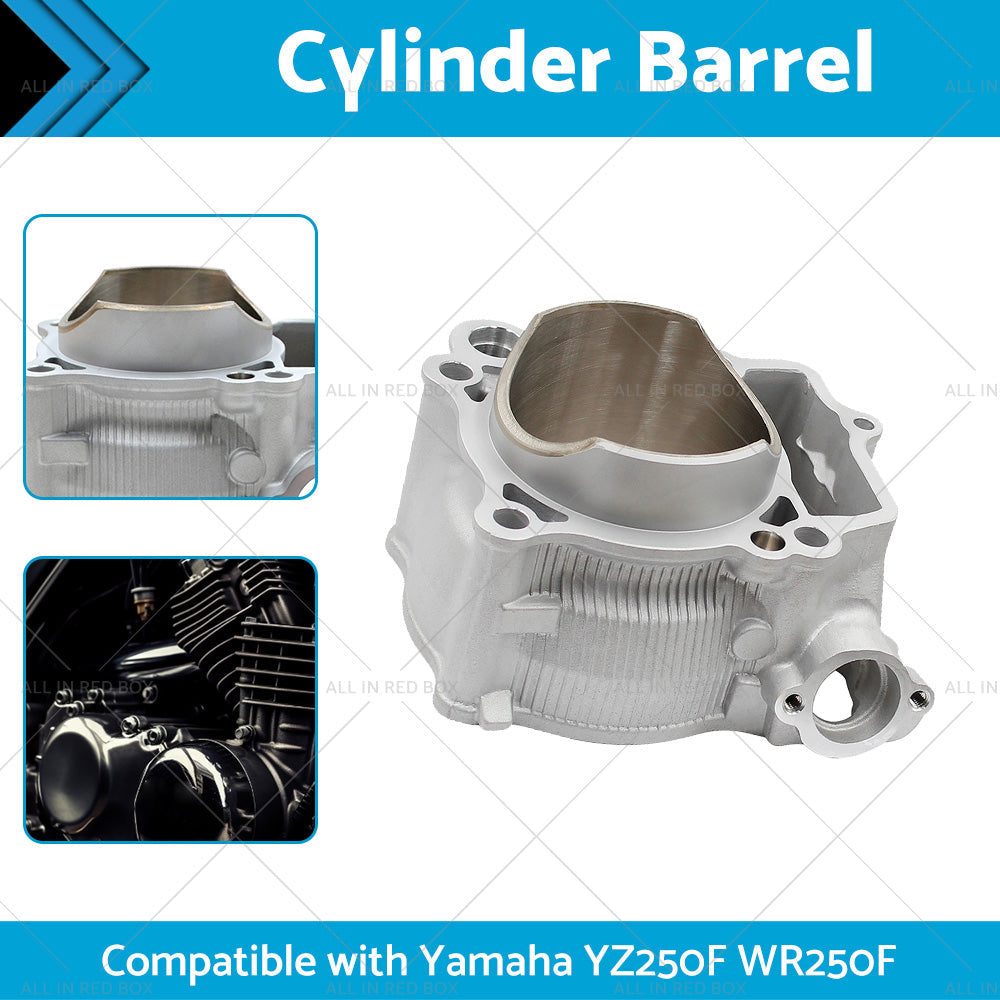 Cast Cylinder Aluminum Jug 77mm for Yamaha YZ250F WR250F YZ WR 250 F 2001-2013-1