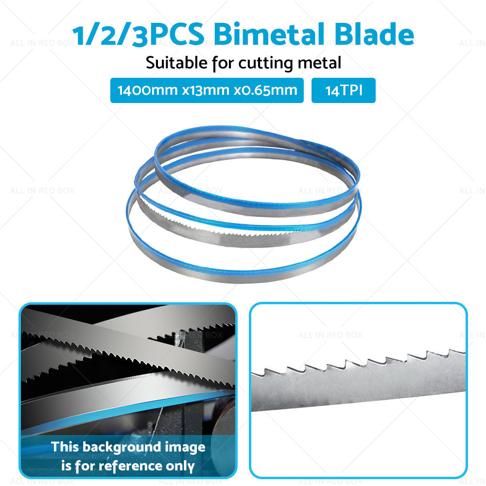 BI Metal Bimetal Band Saw Bandsaw Blade 1400mm x13mm x 14 TPI For Metal Cutting-3