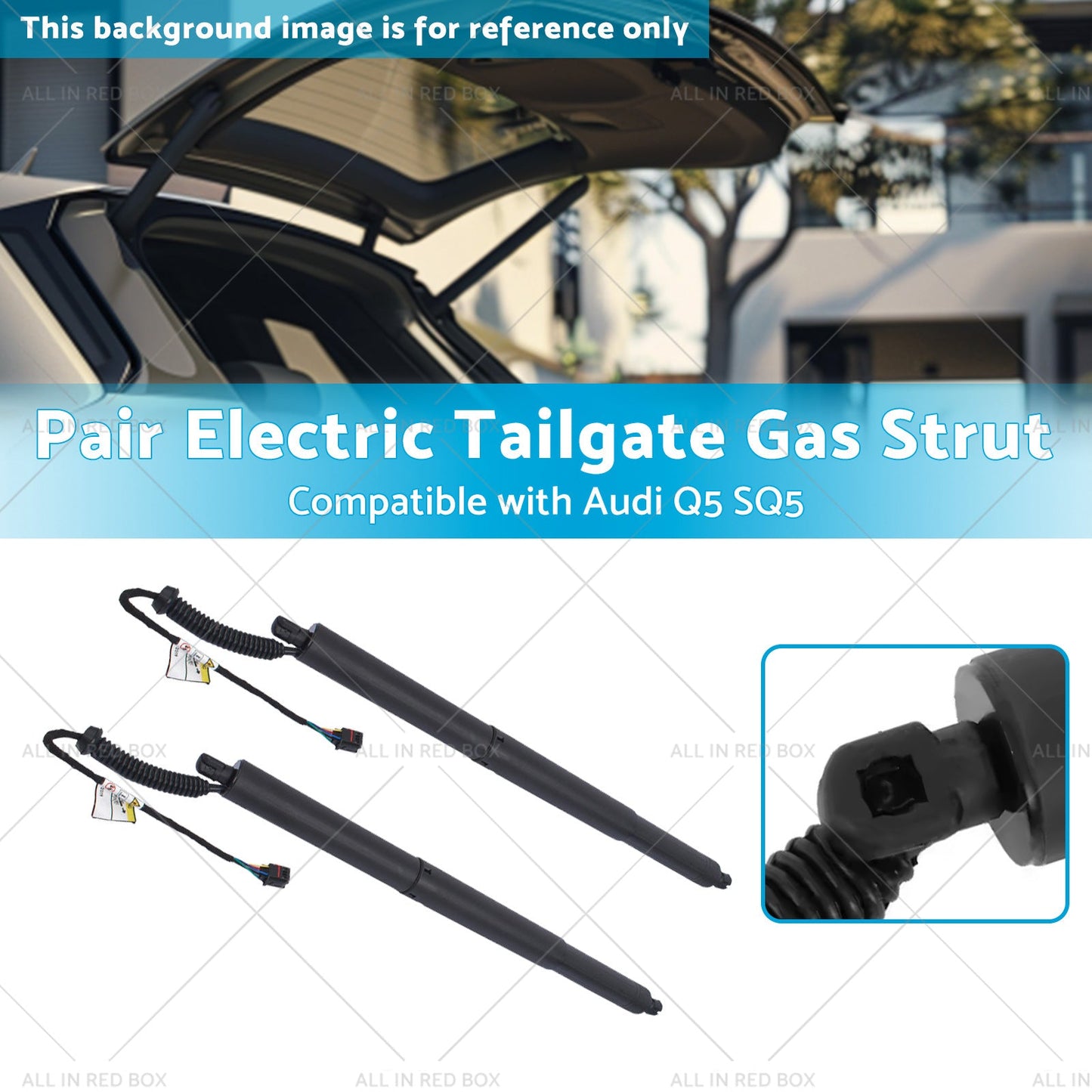 Pair Left or Right Suitable For Audi Q5 SQ5 80A827851A Electric Tailgate Gas Strut-2