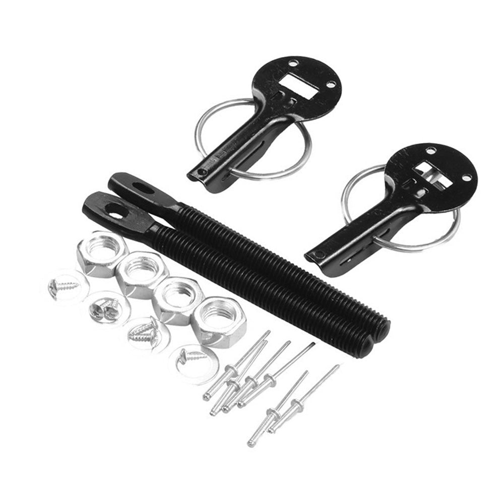 Universal Racing Bonnet Hood Lock Latch Pins Kit Set Suitable For Car Modification-2