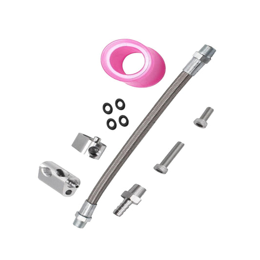 Cylinder Head Coolant Steam Port Crossover Hose Kit Suitable For GM LS Series-1