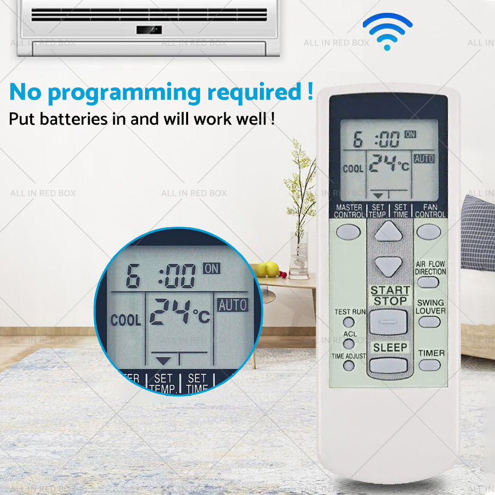 A C Air Conditioning Remote Control Suitable for Fujitsu AR-DJ2 DJ3 DJ4 DJ8 DJ9-4