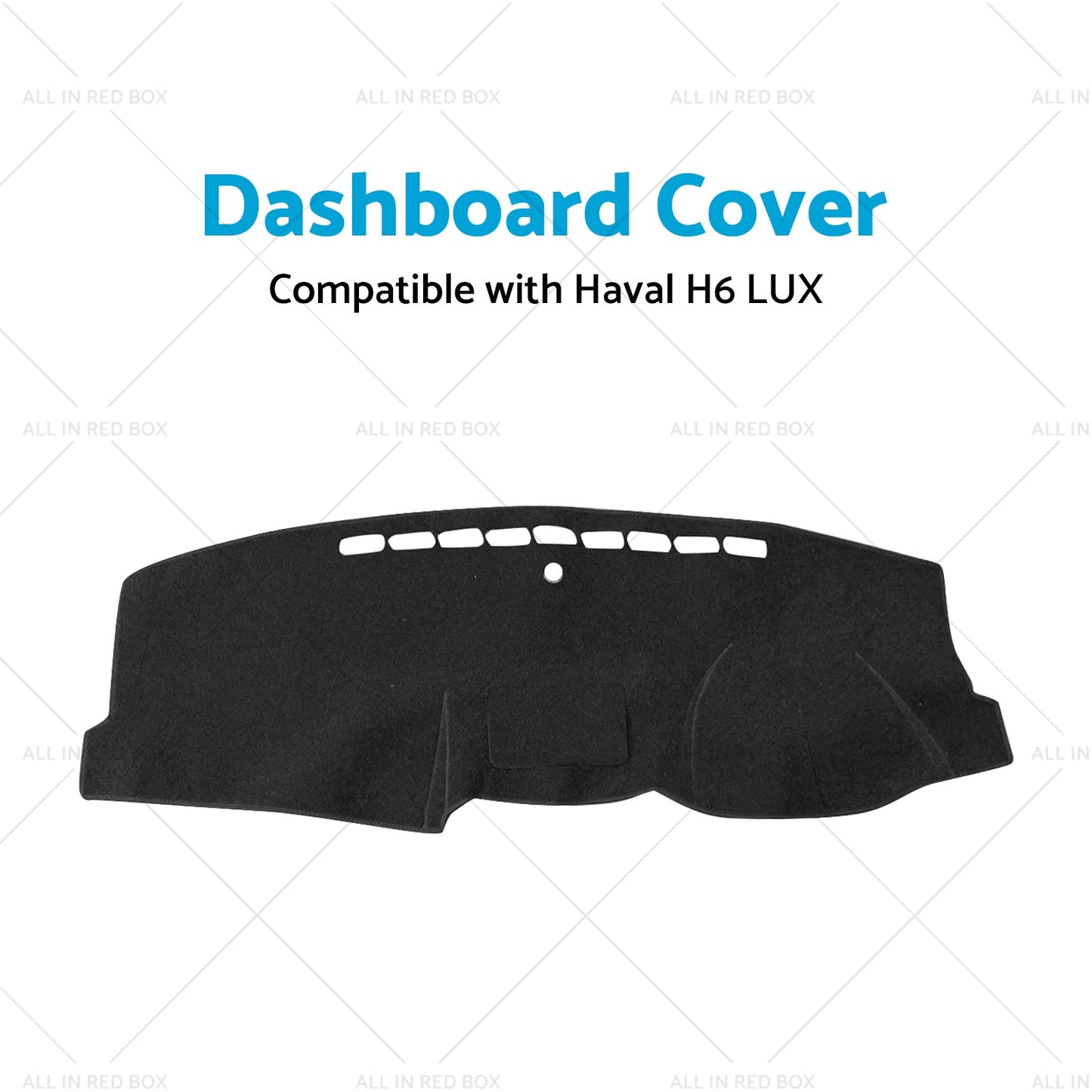 Dashboard Sun Cover Dash Mat Suitable for Haval H6 LUX 7 or 2016-2020 Black-2