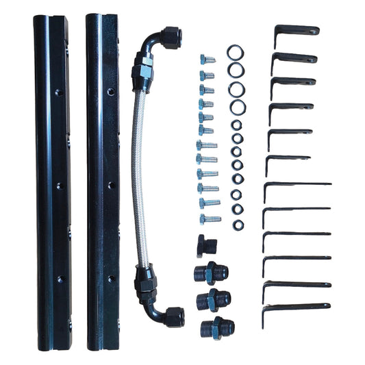 Intake Manifold w/ Fuel Rail Suitable for Chevy GM LS1 LS2 LS6 Engine Dual Plane-1