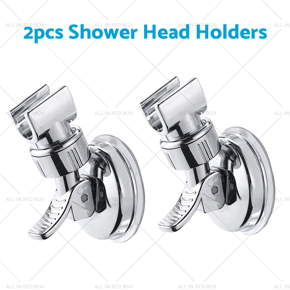 1/2PCS Adjustable Bracket Suction Shower Head Handset Holder Bathroom Wall Mount-6