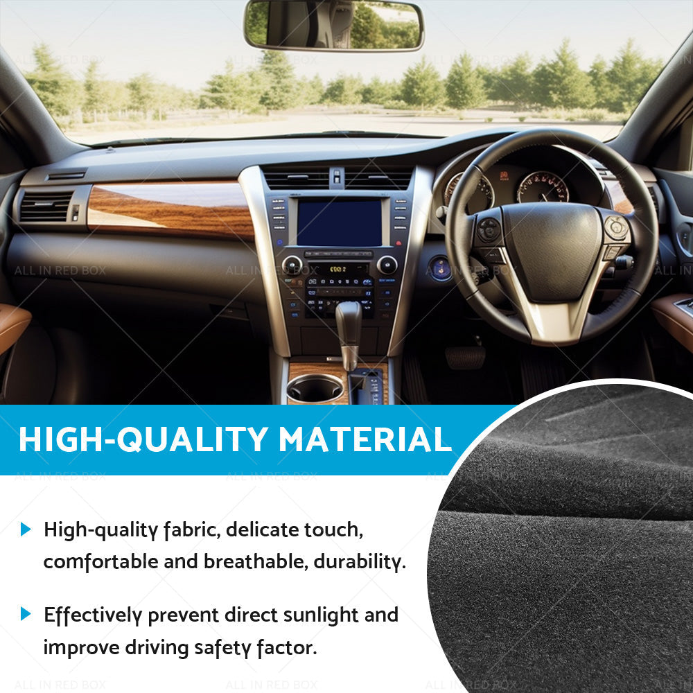 Non-Slip Dash Mat Suitable For Toyota Camry ASV50 ASV50R 12-17 Dashboard Cover-4