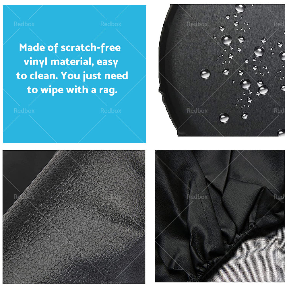 17 Inch Spare Wheel Cover Vinyl 4x4 Tire Covers for 80-83cm or 32 inch Tyre Diameter-4