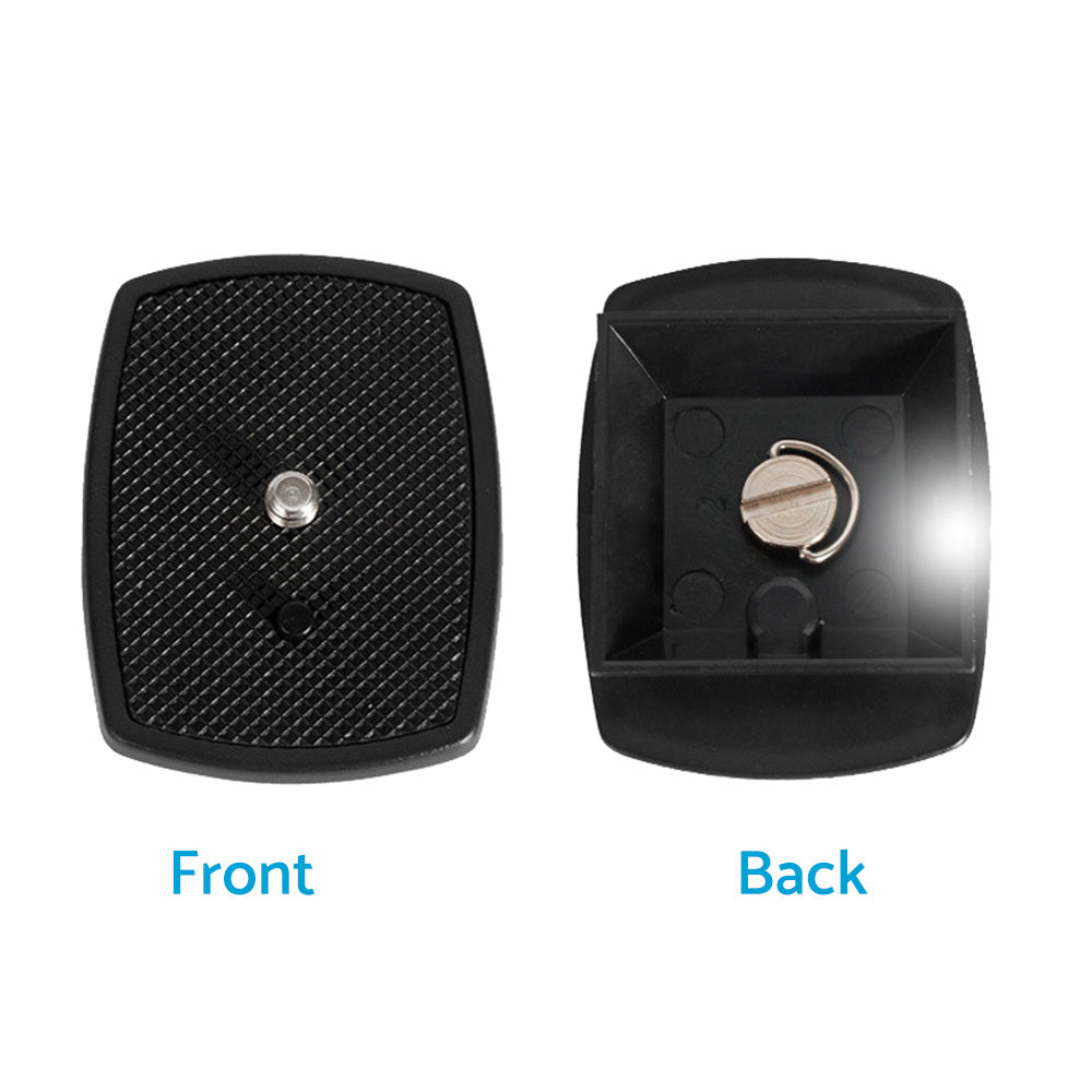 2PCS Tripod Quick Release Plate Screw Adapter Mount Head Suitable For DSLR SLR-3