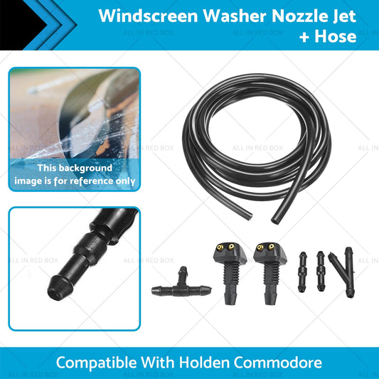 Windscreen Washer Nozzle Jet Hose Kit Suitable For Holden Commodore VB VC VH VK-1