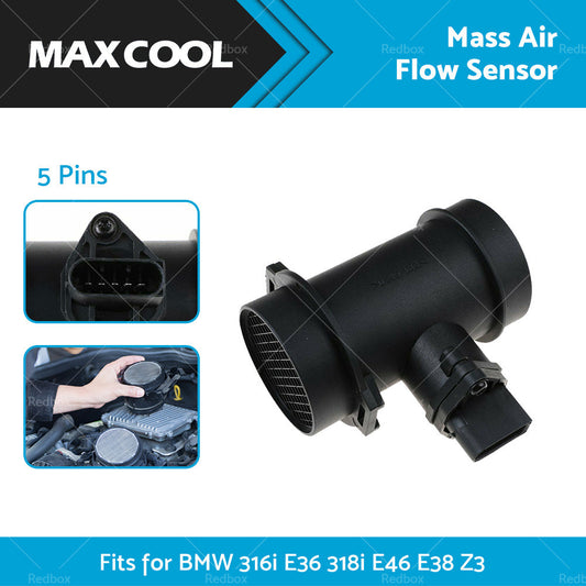 0280217124 MAF Mass Air Flow Sensor for BMW 316i E36 318i E46 E38 Z3 1998-2002-1