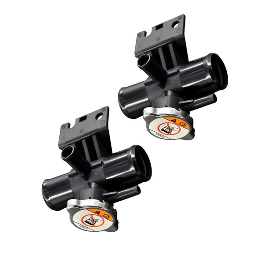 2x Radiator Coolant Filler Neck With Cap Suitable For Mitsubishi Lancer / Outlander Sport-1