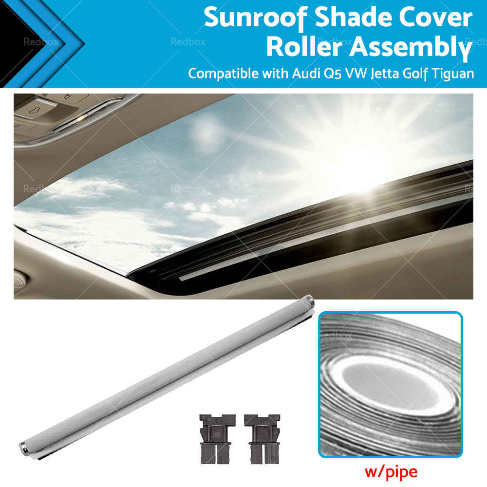 Sunroof Shade Cover Roller Assembly Suitable For Audi Q5 VW Jetta Golf Tiguan-0