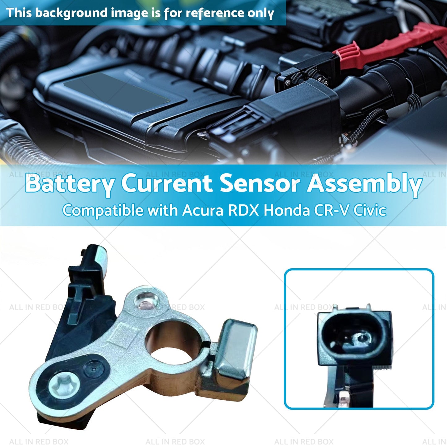 Battery Current Sensor Assembly Suitable for Acura RDX Honda CR-V Civic 12-17-2