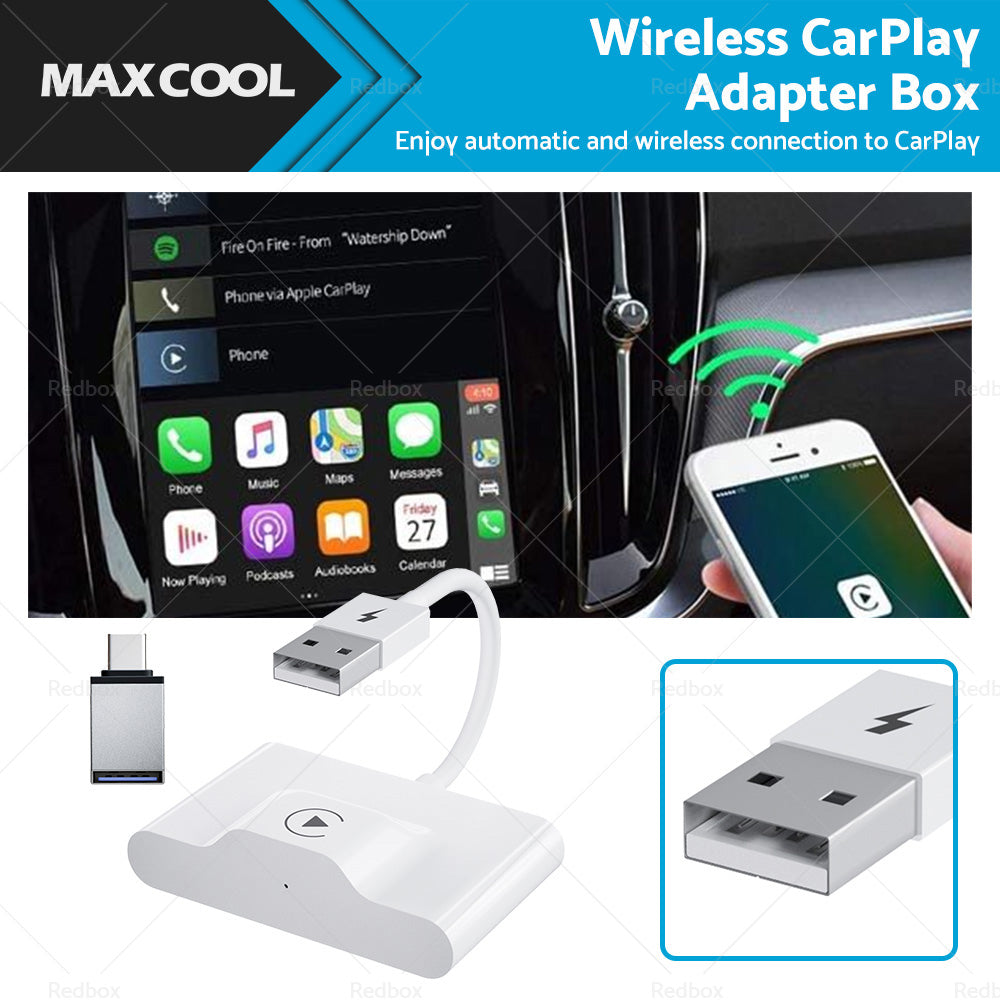 Wireless CarPlay Adapter for iPhone Apple CarPlay Dongle for OEM Wired CarPlay-0