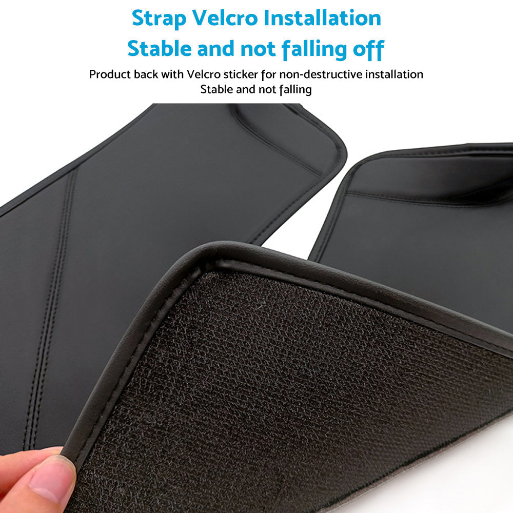 2PCS PU Rear Door Sill Protector Cover Pad Suitable for Tesla Model Y 2020-2022-4