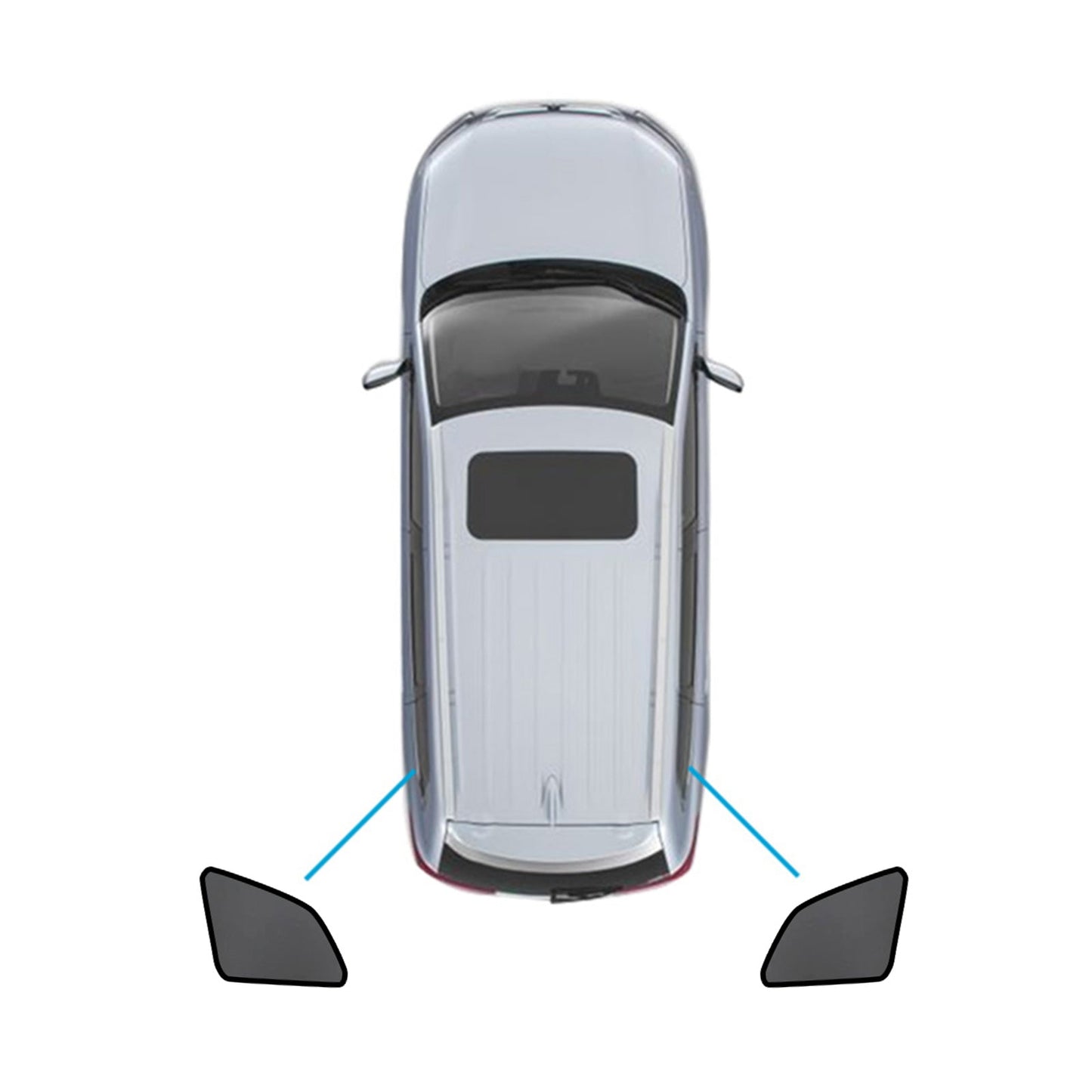 Magnetic Mesh Sun Blind Shades Suitable for Suitable for Volvo XC60 2017-2024-2