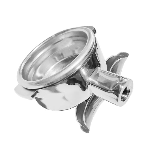 58mm Portafilter Suitable For La Marzocco 2 Spout Filter Basket Wood Handle-1