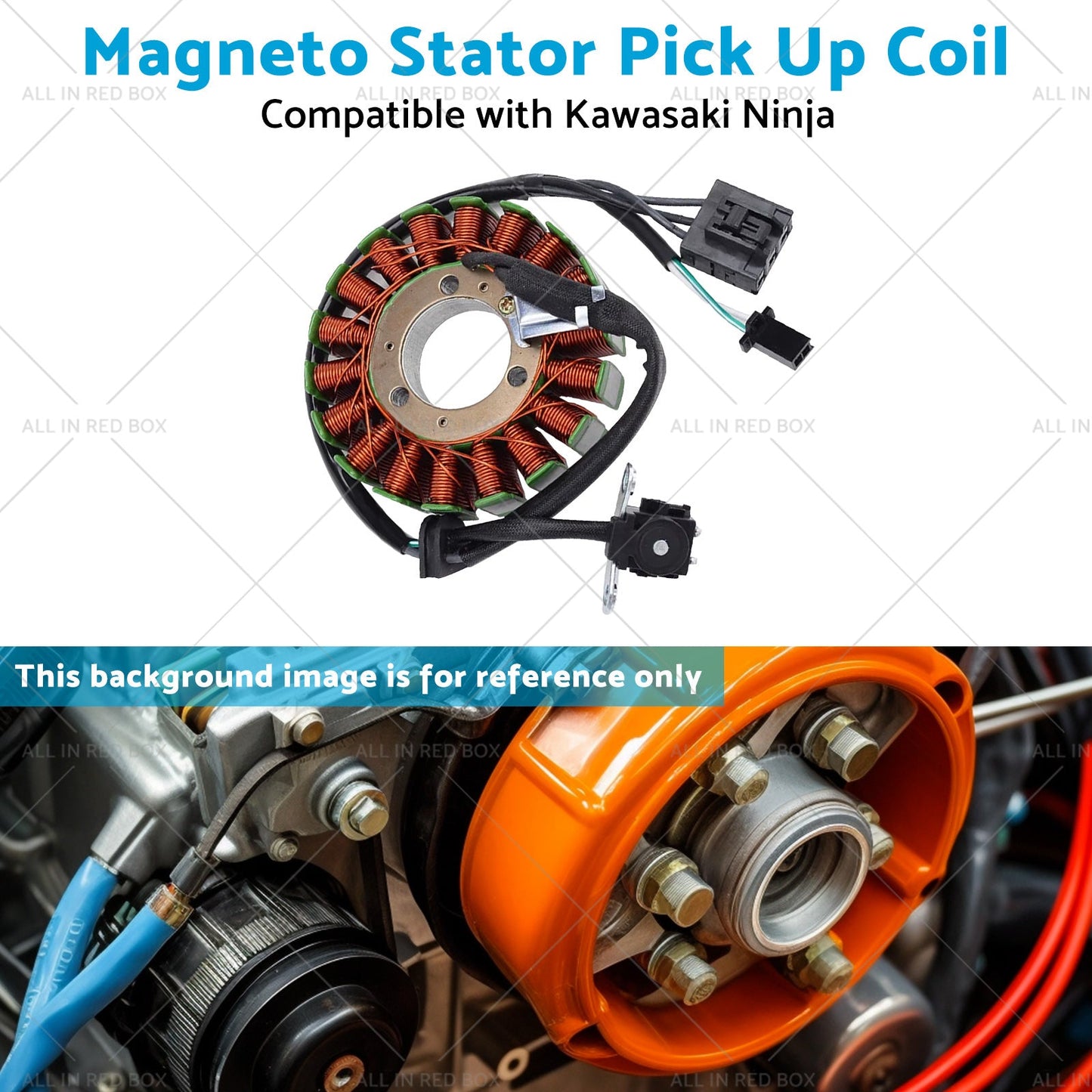 Magneto Stator Pick Up Coil Suitable for Kawasaki Ninja 300 250 Z250 Z300 13-17-4