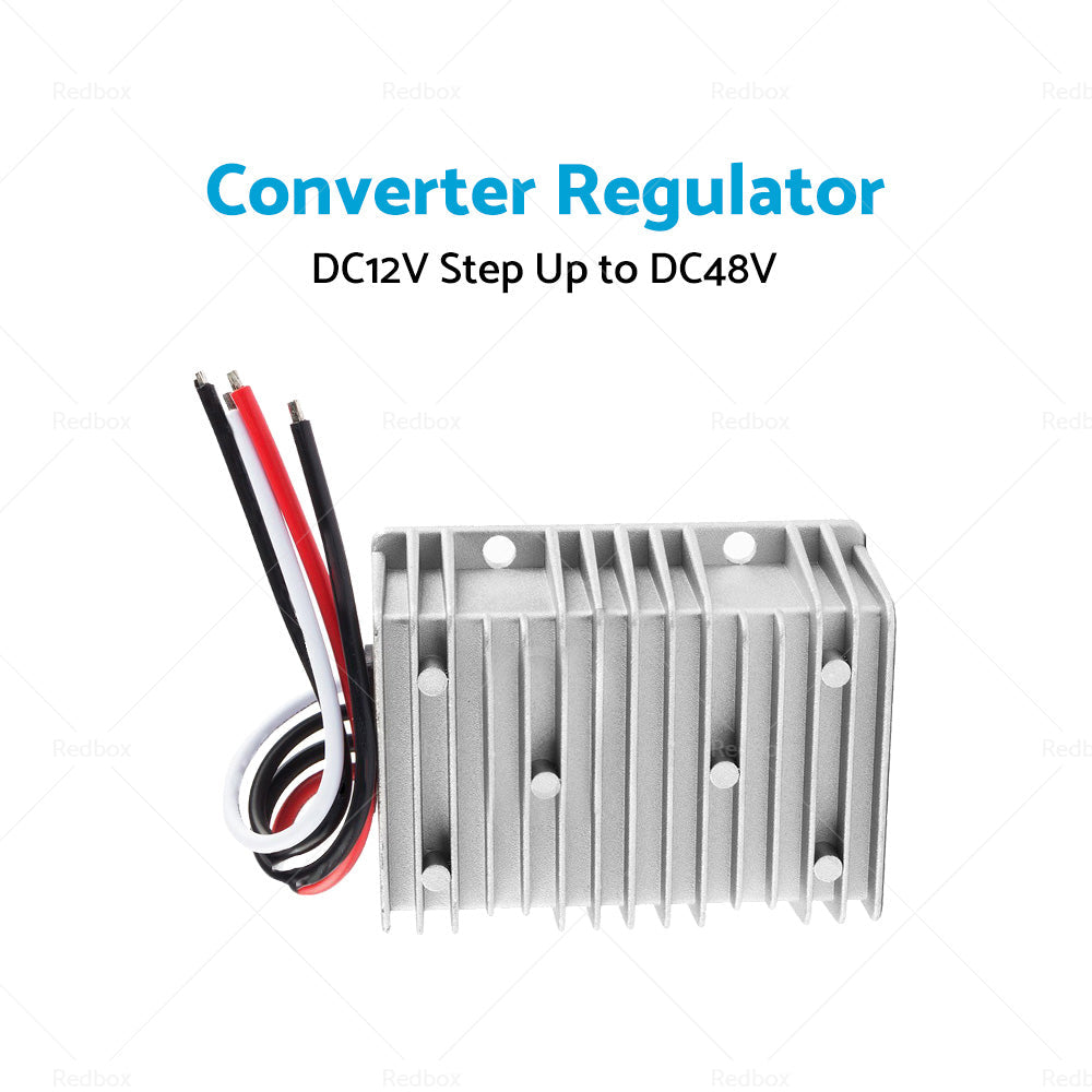 Waterproof DC 12V to DC 48V 8A Step-Up Booster Power Converter Regulator-3