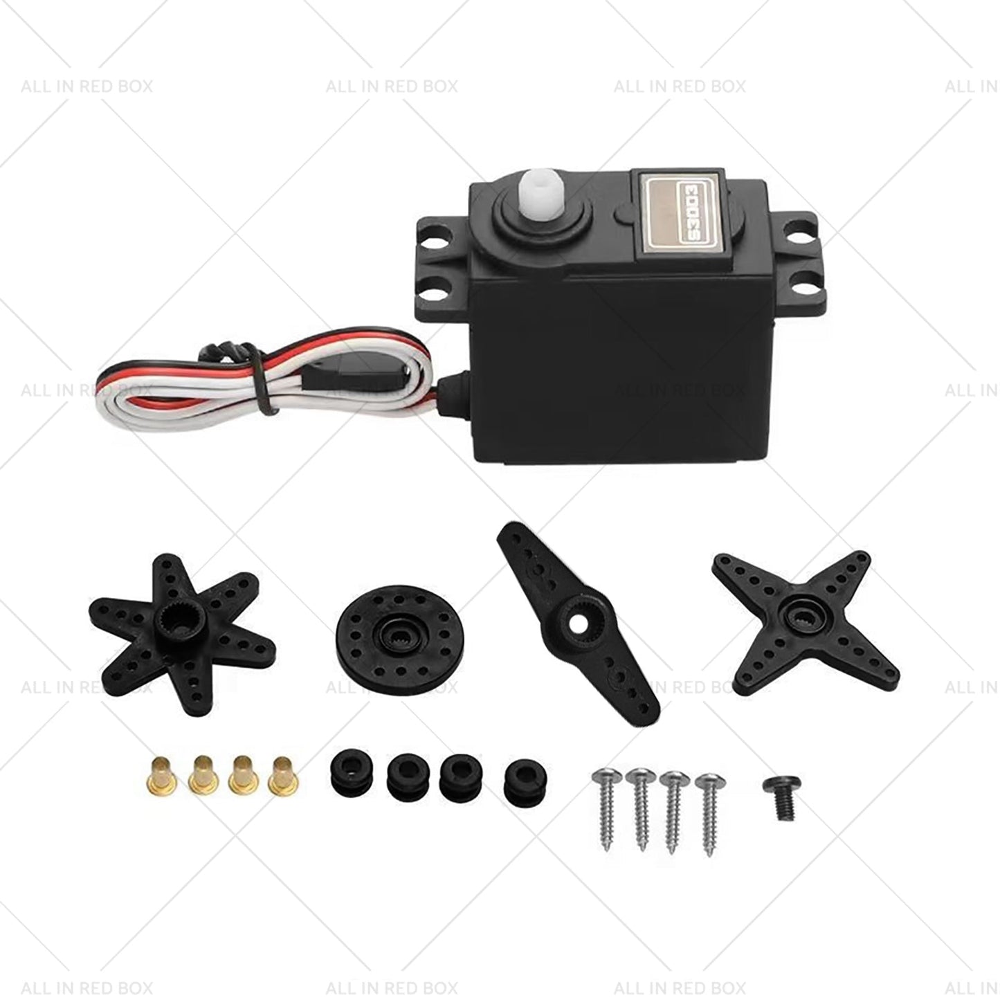 4x High Torque Standard Servos For Futaba S3003 RC Car Plane Boat Helicopter-3
