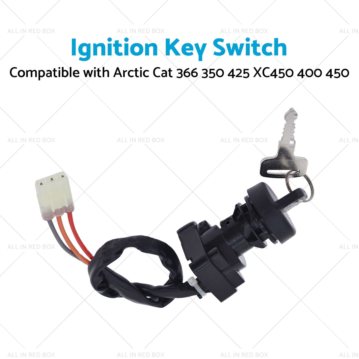 Ignition Key Switch Suitable for Arctic Cat 366 350 425 XC450 400 450 3313-439-3
