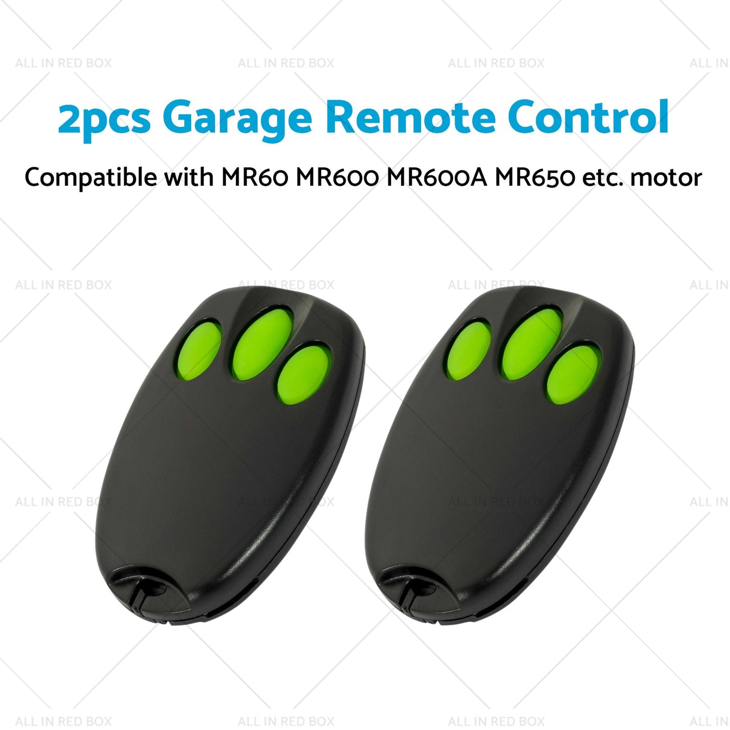 2x Garage Gate Door Remote Control Fit For Chamberlain Merlin C945 MerlinC945-1
