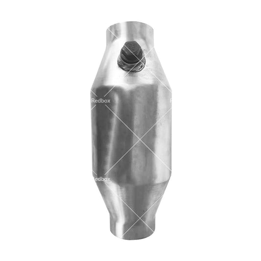 2. 5 Inch 400 Cell High Flow Performance Catalytic Converter - Metal Core 280mm-1