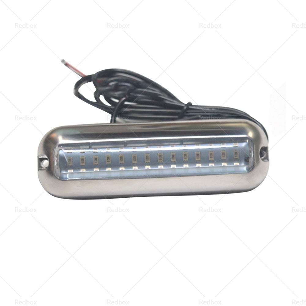 42LED Boat Light Underwater Marine Transom Lights 316 Stainless Steel Pontoon-4