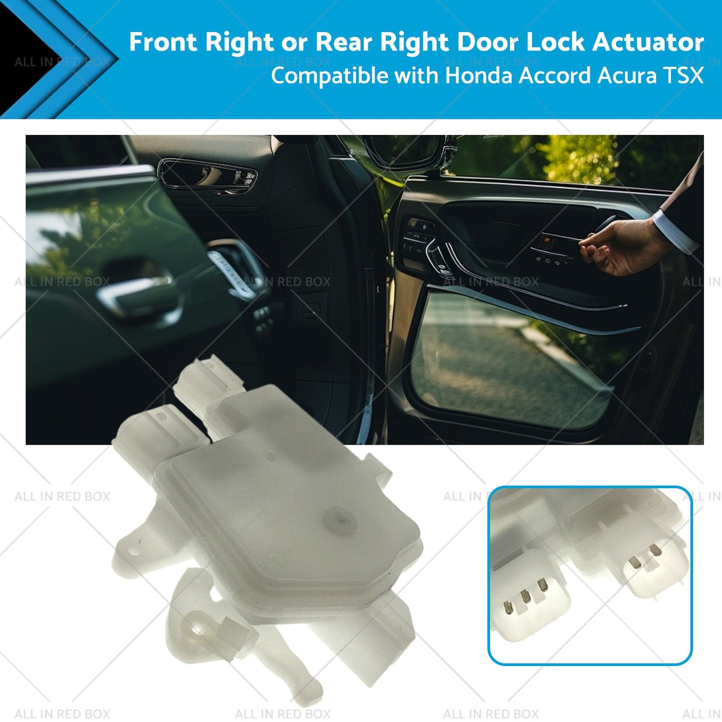 Rear Right or Front Right Door Lock Actuator Suitable for Honda Accord Acura TSX-0