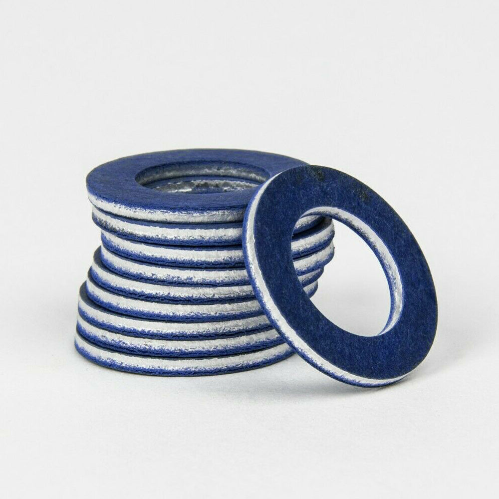 Oil Drain Sump Plug Washer 50x Suitable For Toyota 90430-12031 Bulk Pack-4