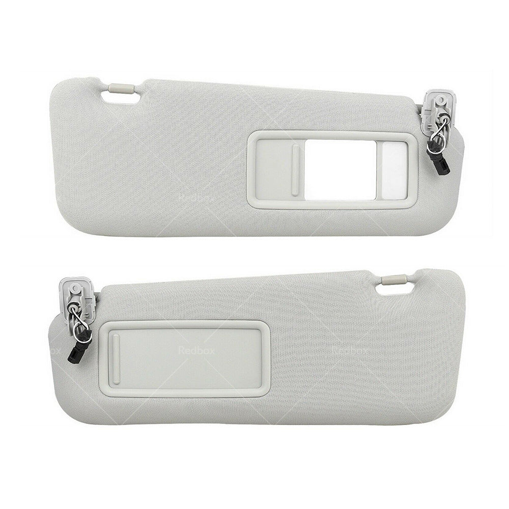 1 Pair Car Sunvisor Sun Visor Gray Front RH and LH Fits For Mazda CX-9 2010-2015-4