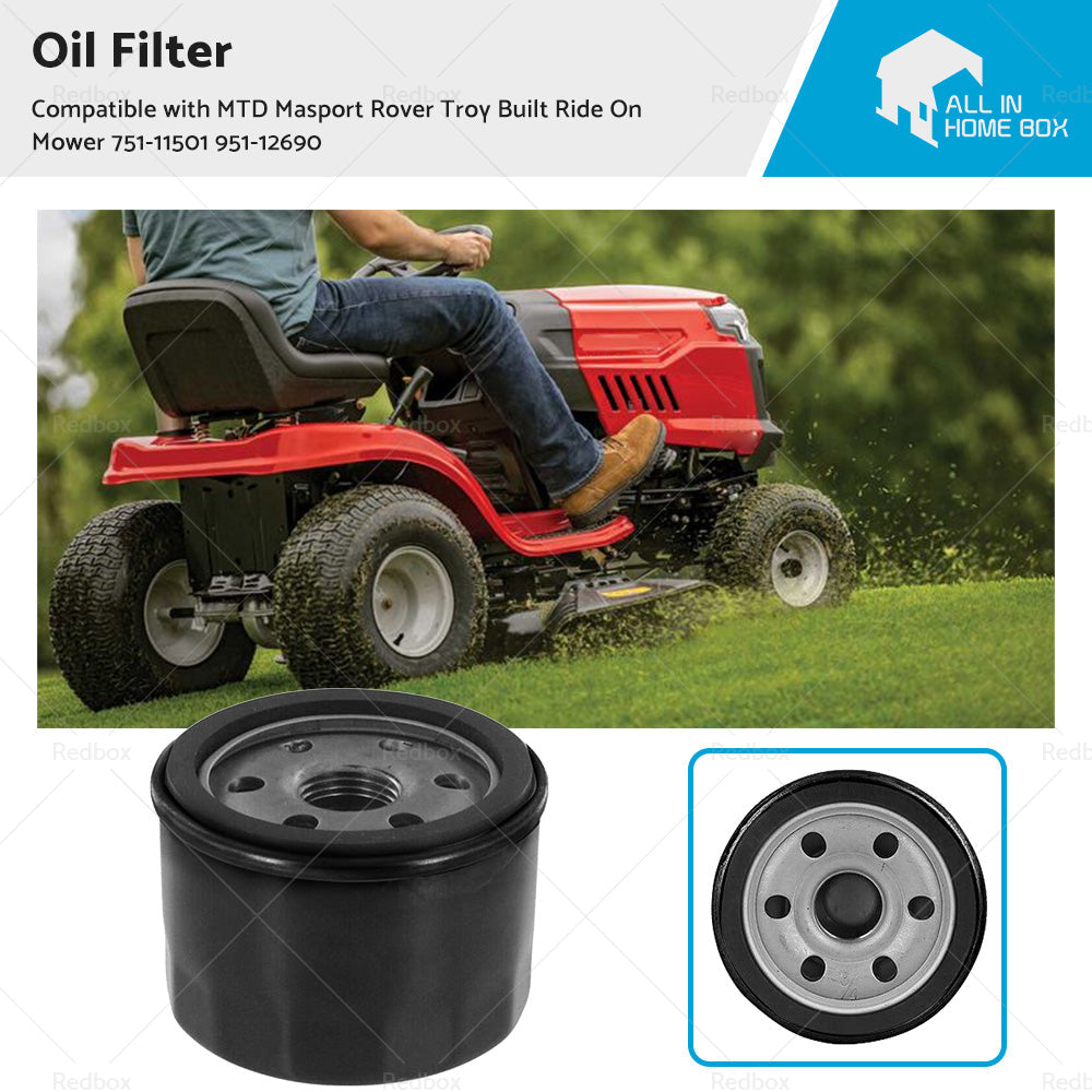 Oil Filter Suitable For MTD Masport Rover Troy Built Mower 751-11501 951-12690-0