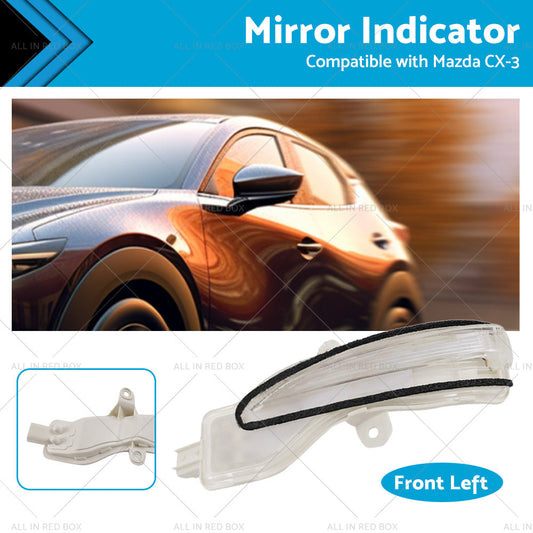Left Side Mirror Light Indicator Blinker Suitable for Mazda CX-3 CX3 2015-2022-1