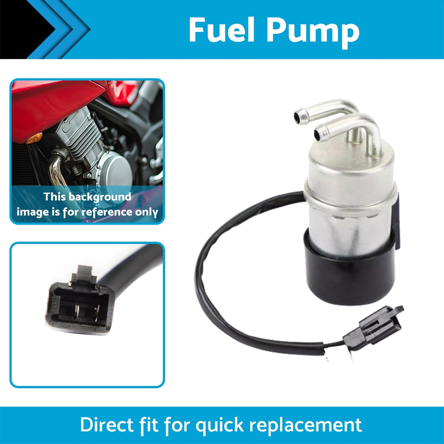 8mm Intank Fuel Pump Suitable For Honda VFR700 Interceptor 1986 16710-ML7-005-3