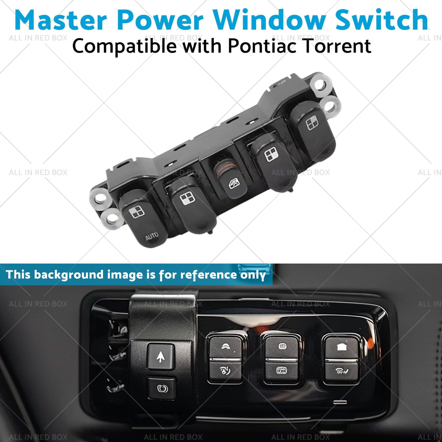 Master Power Window Switch Suitable for Pontiac Torrent 06-09 22723794 1S13640-4