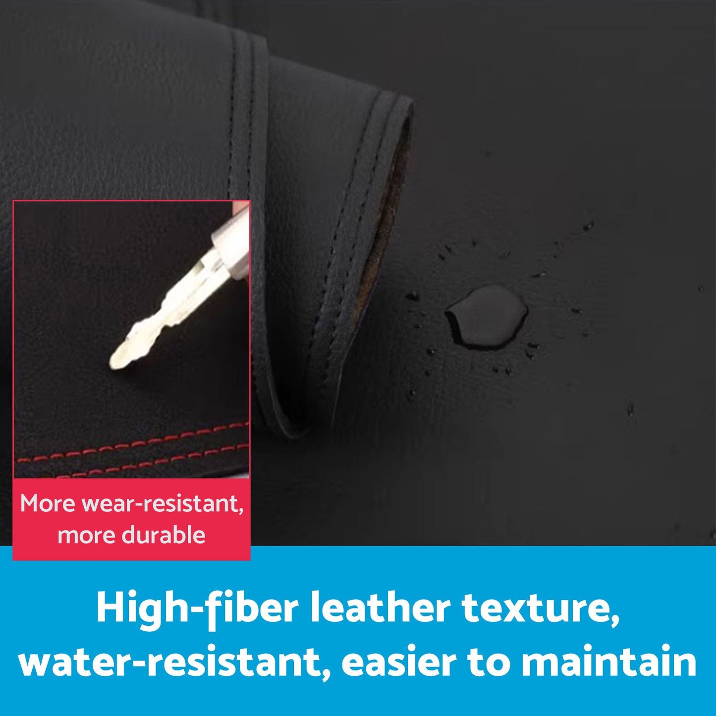 Non-Slip Microfiber Leather Dashboard Cover Suitable For Isuzu MU-X MUX 2022 On-4