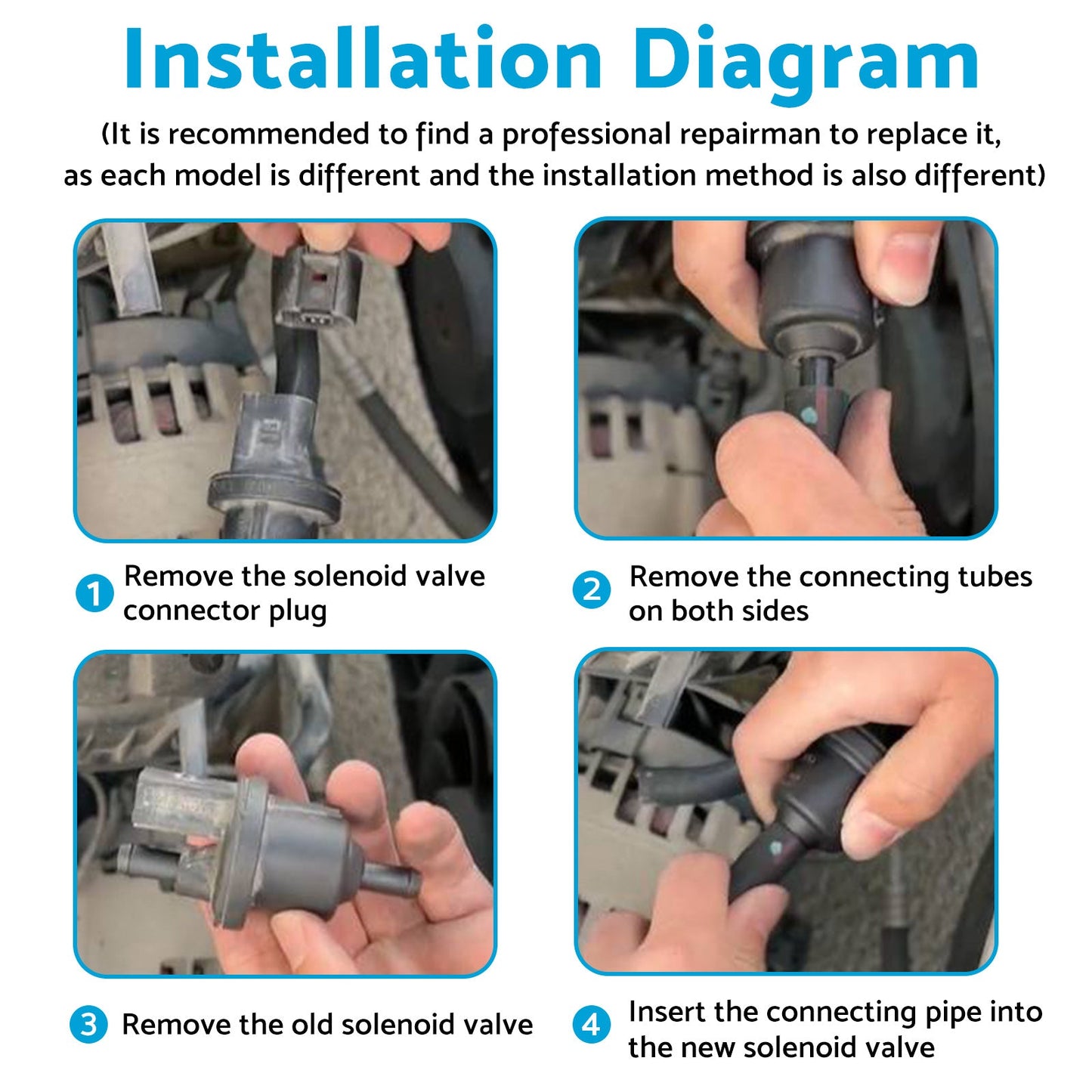 Turbocharger Boost Solenoid Valve Suitable For Ford Escape Fiesta Fusion 1.6L-4