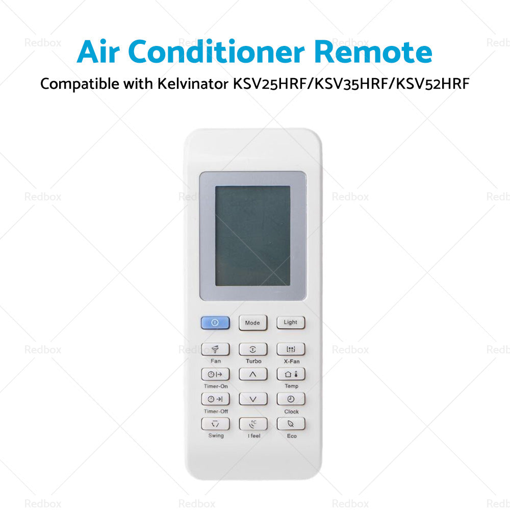 Air Conditioner Remote Suitable for Kelvinator KSV25HRF KSV35HRF KSV52HRF-2
