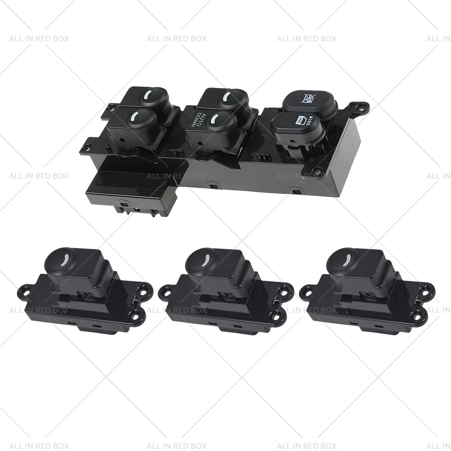 3x Master Power Window Switches Suitable For Hyundai i30 FD Hatchback / Wagon 2007-2012-0